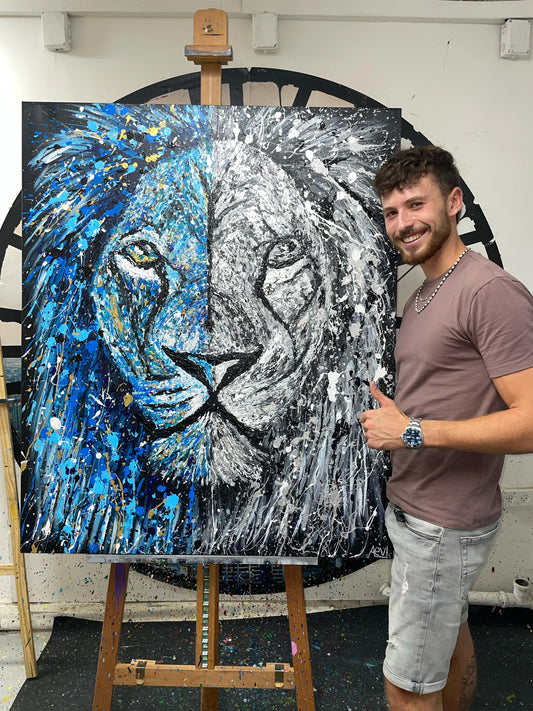 Lion of Judah in Jewish Art – Strength, Symbolism, and the Roar of Identity - Albert Levi Art