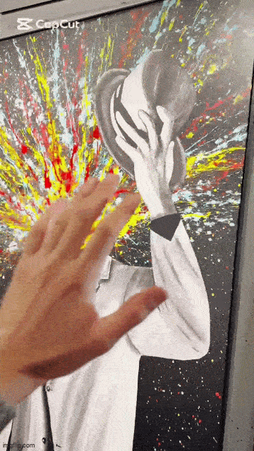 Embellished Edition Print - MY HEAD EXPLODED