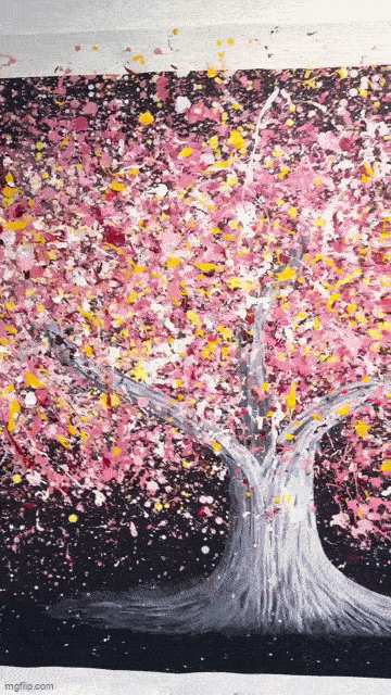 Limited Edition Print - Tree of happines - Pink Magic