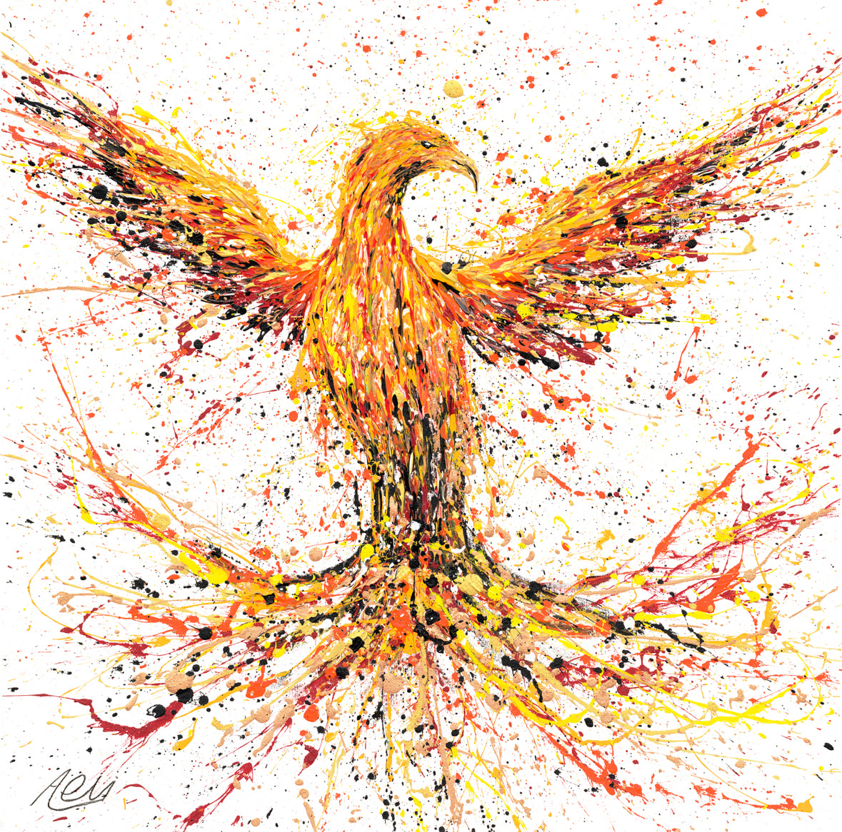ORIGINAL ARTWORK - Rise Again
