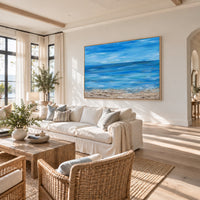 A moment of silence canvas wall art in a stylish room