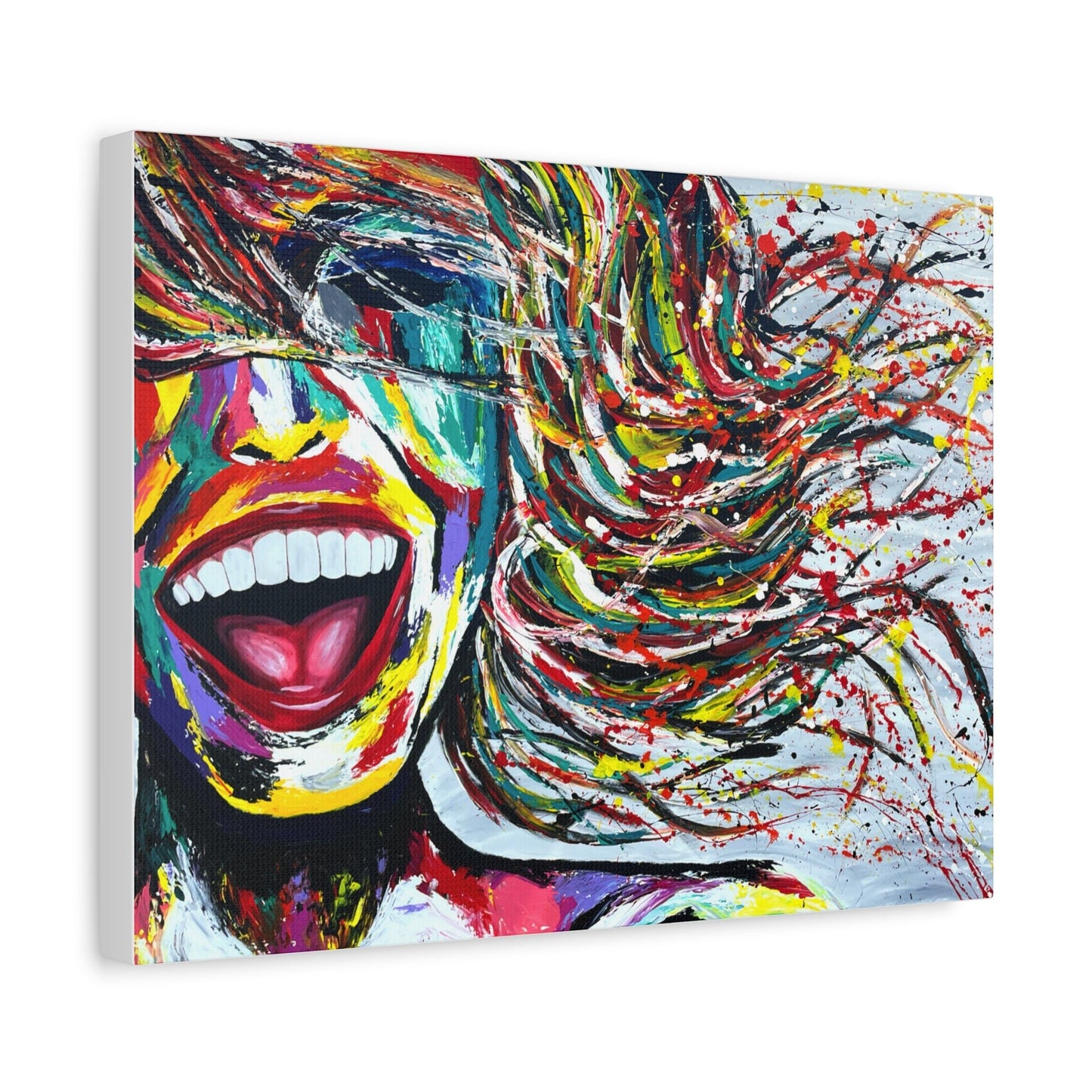 AFTER NOVA - Smile Forever - Canvas BY Albert Levi Art