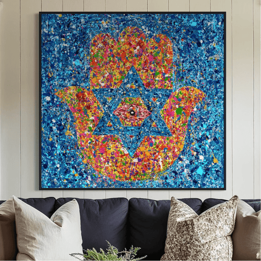 Colorful Canvas: "colors of protection" by Albert Levi Art