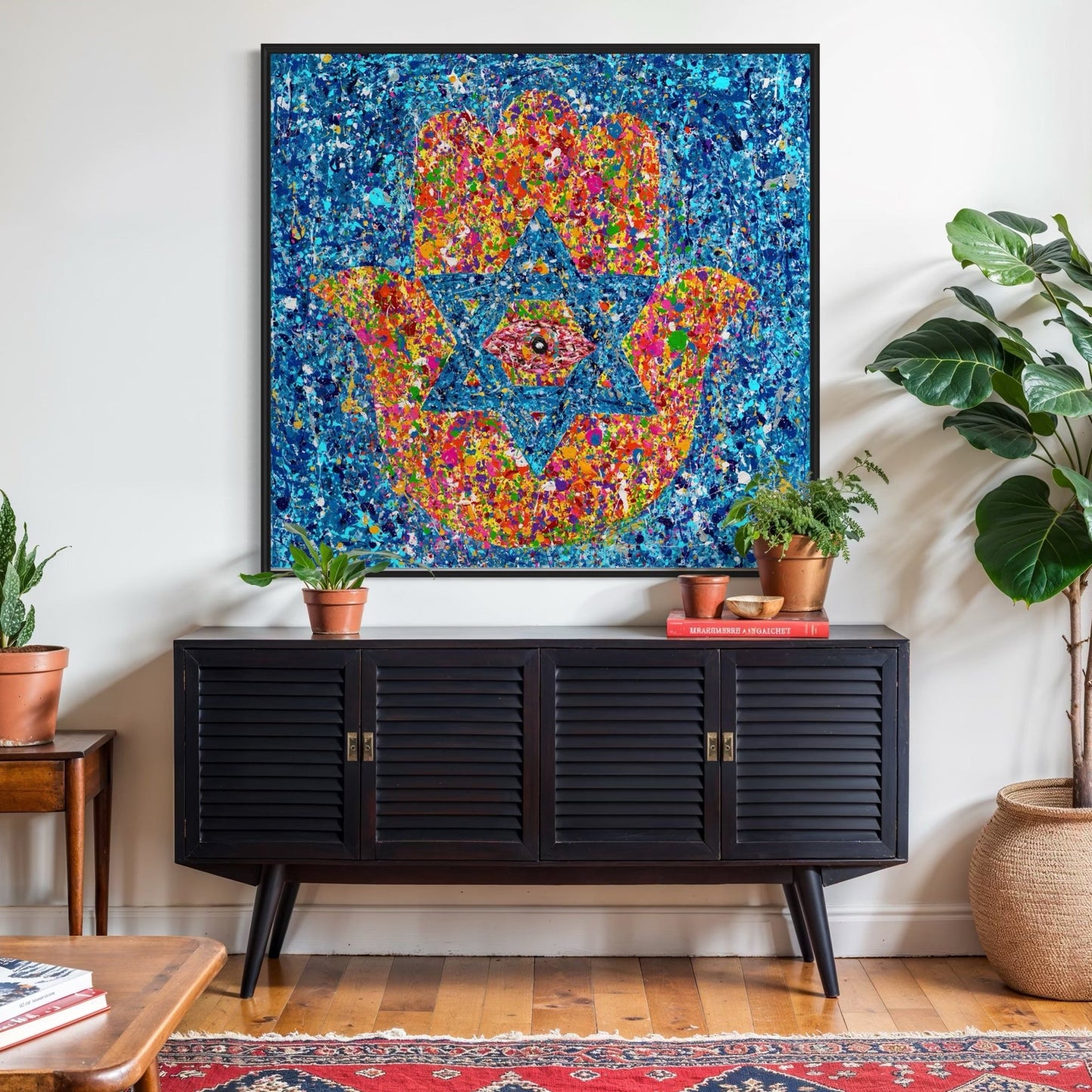 Colorful Canvas: "colors of protection" by Albert Levi Art