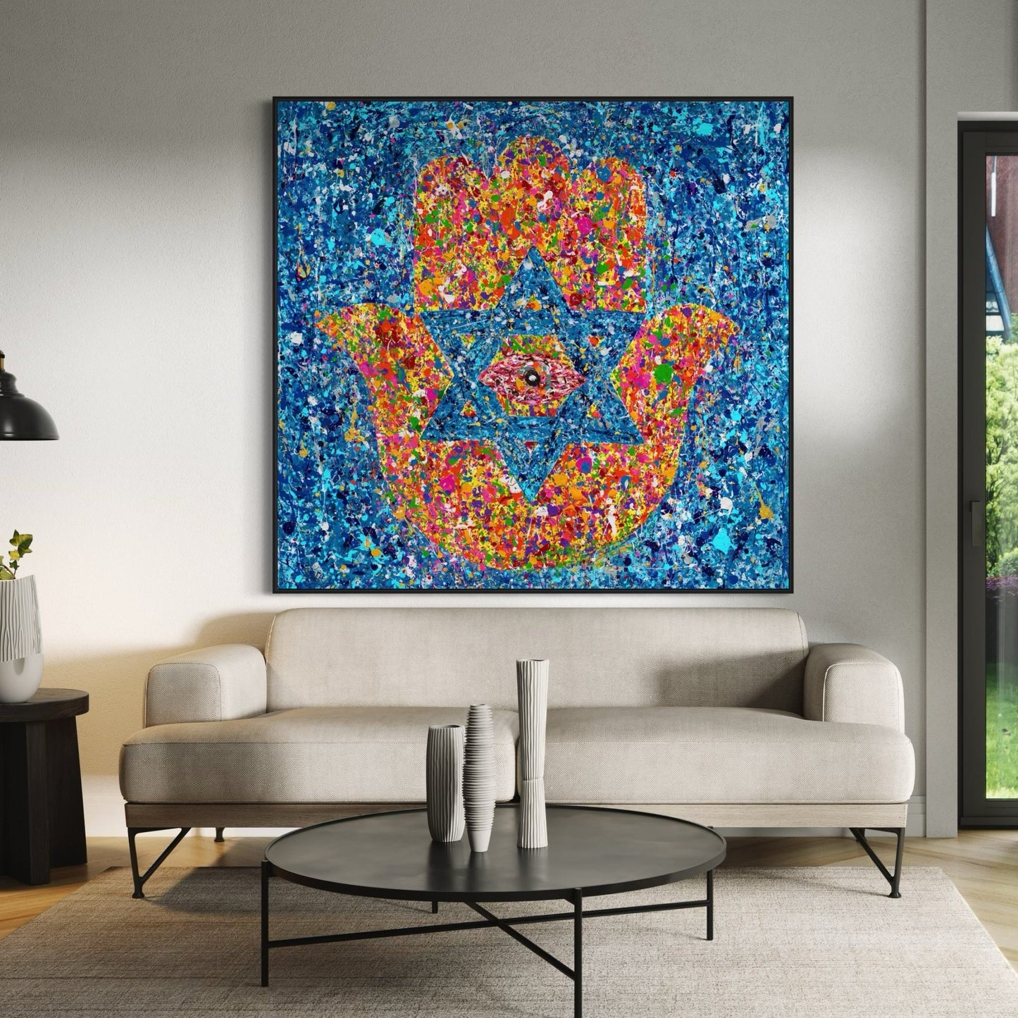 Colorful Canvas: "colors of protection" by Albert Levi Art