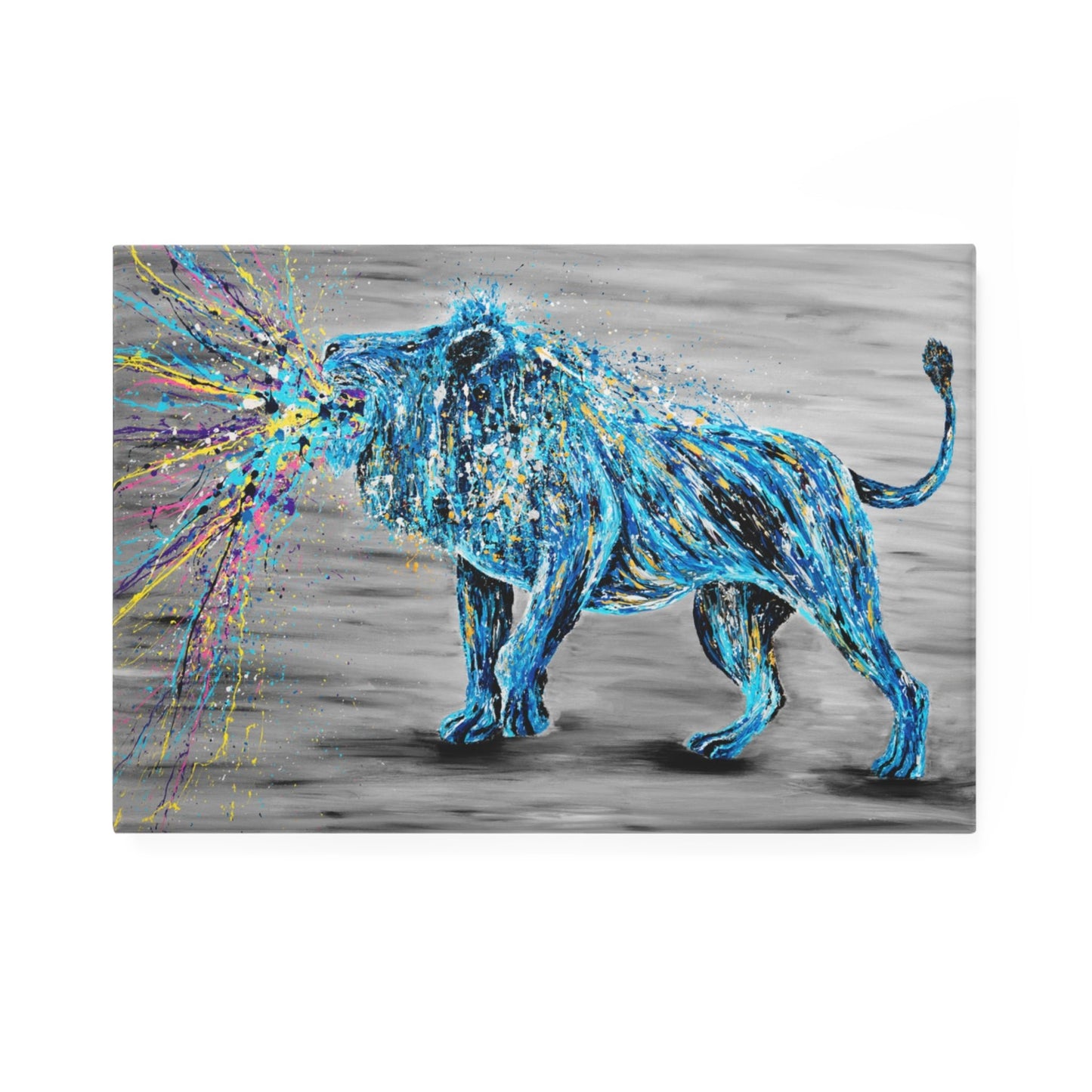 Donation for Wounded Soldiers - Roar Of Strength - Home Decor BY Albert Levi Art