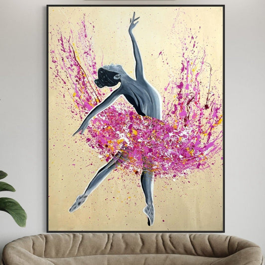Elegance in Motion - Canvas BY Albert Levi Art