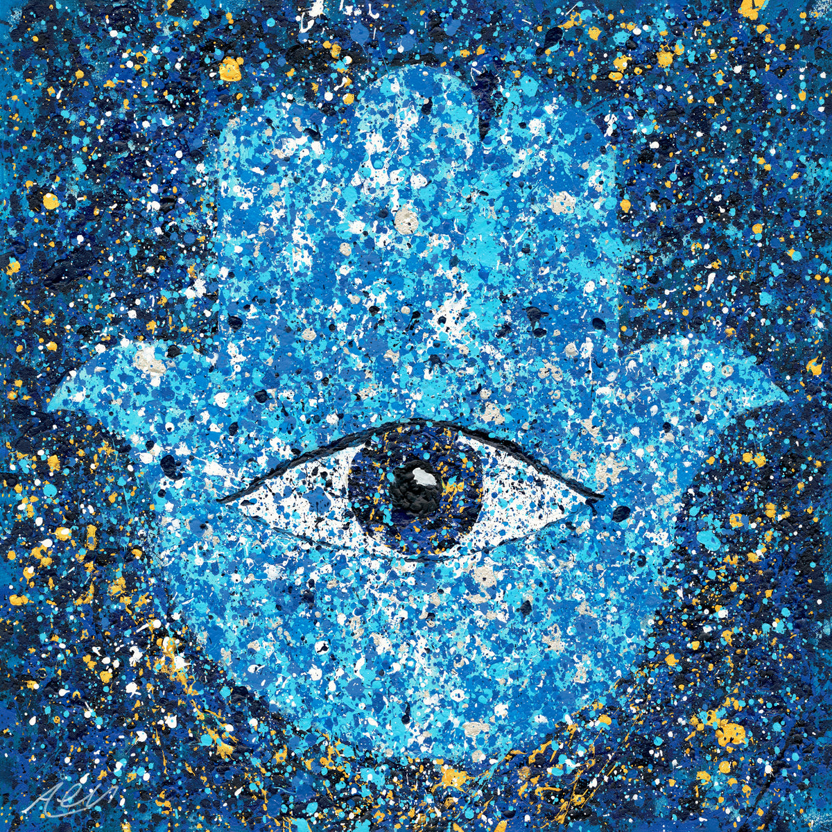 Eye Of Protection original painting by Albert Levi