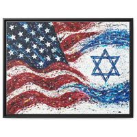 United in Strength framed canvas print by Albert Levi