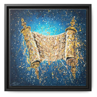 Light of Torah framed canvas print by Albert Levi