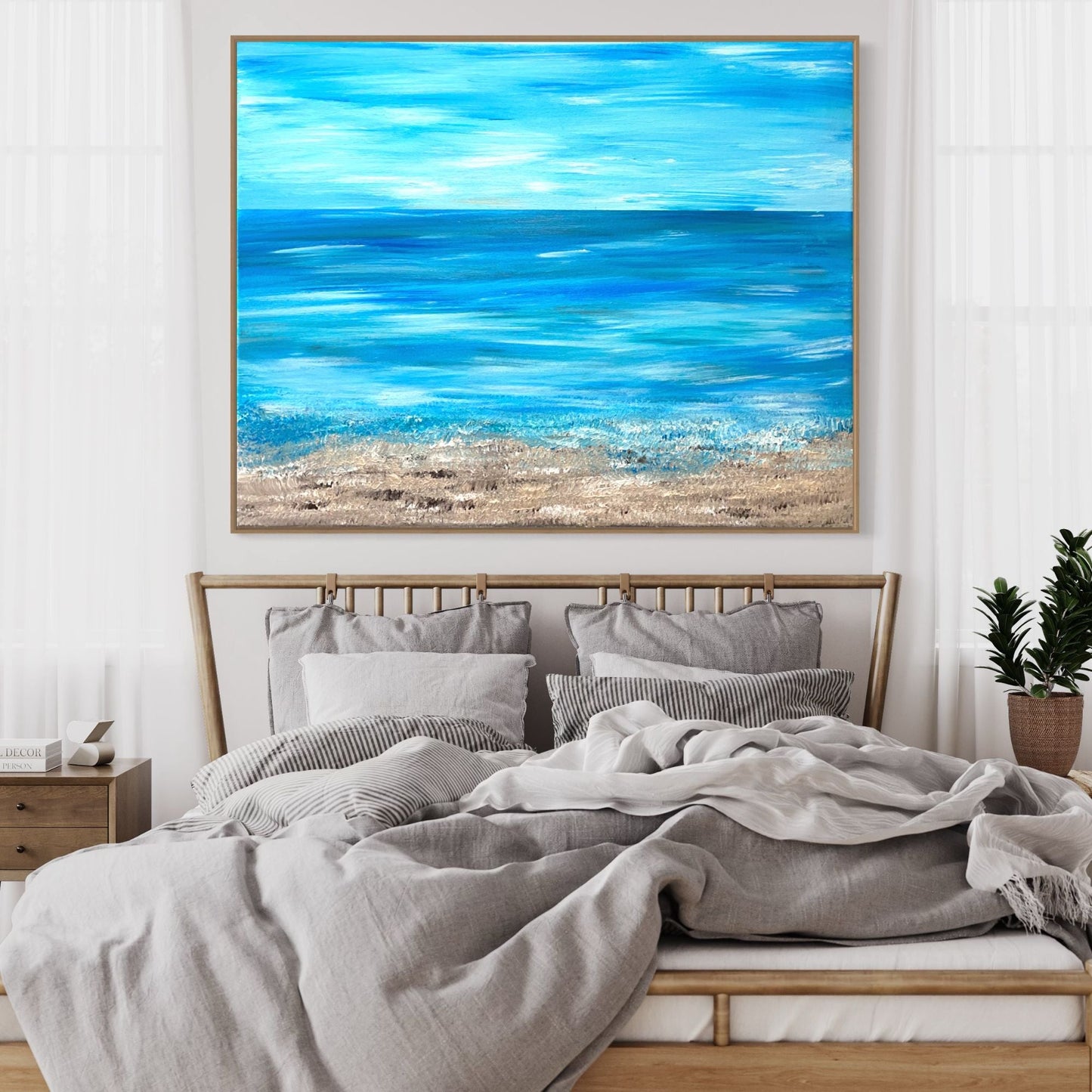 Limited Edition Print - A moment of silence - Canvas BY Albert Levi Art