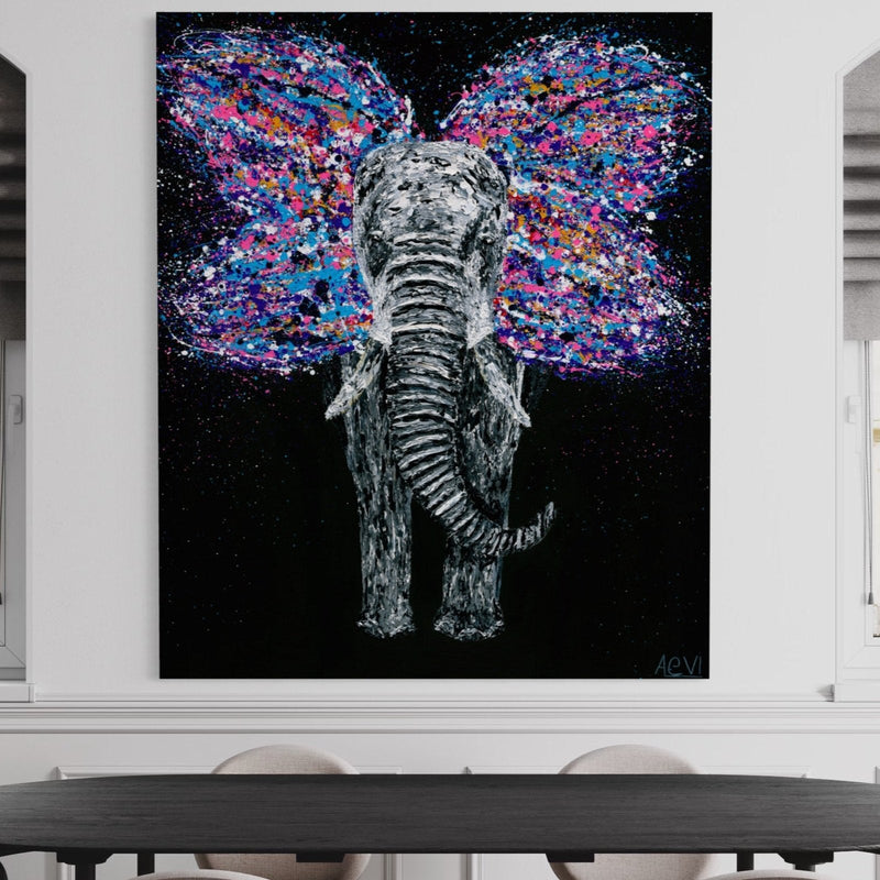 Limited Edition Print - Butterfly / Elephant