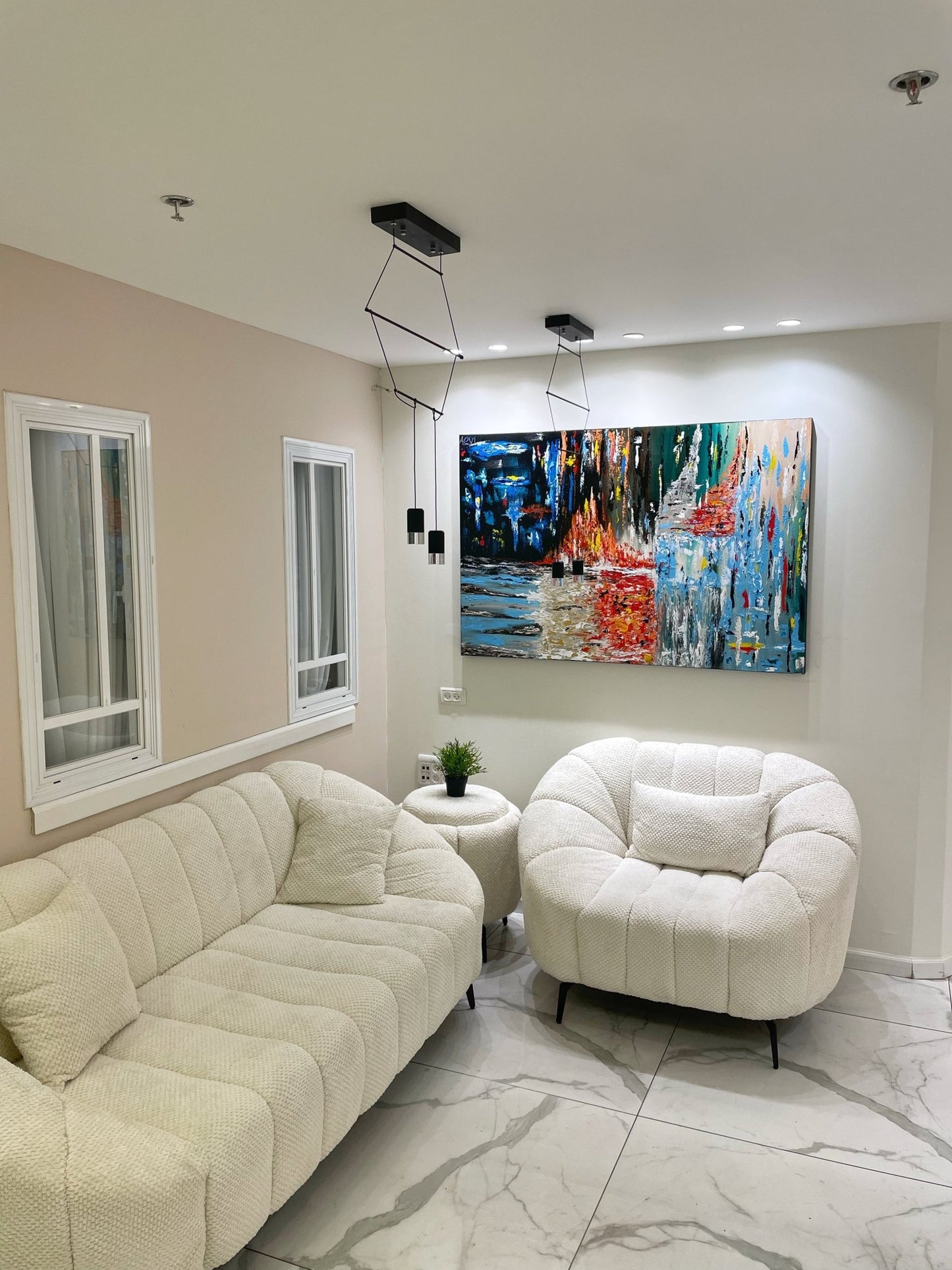 LIMITED EDITION PRINT - Connections - Canvas BY Albert Levi Art