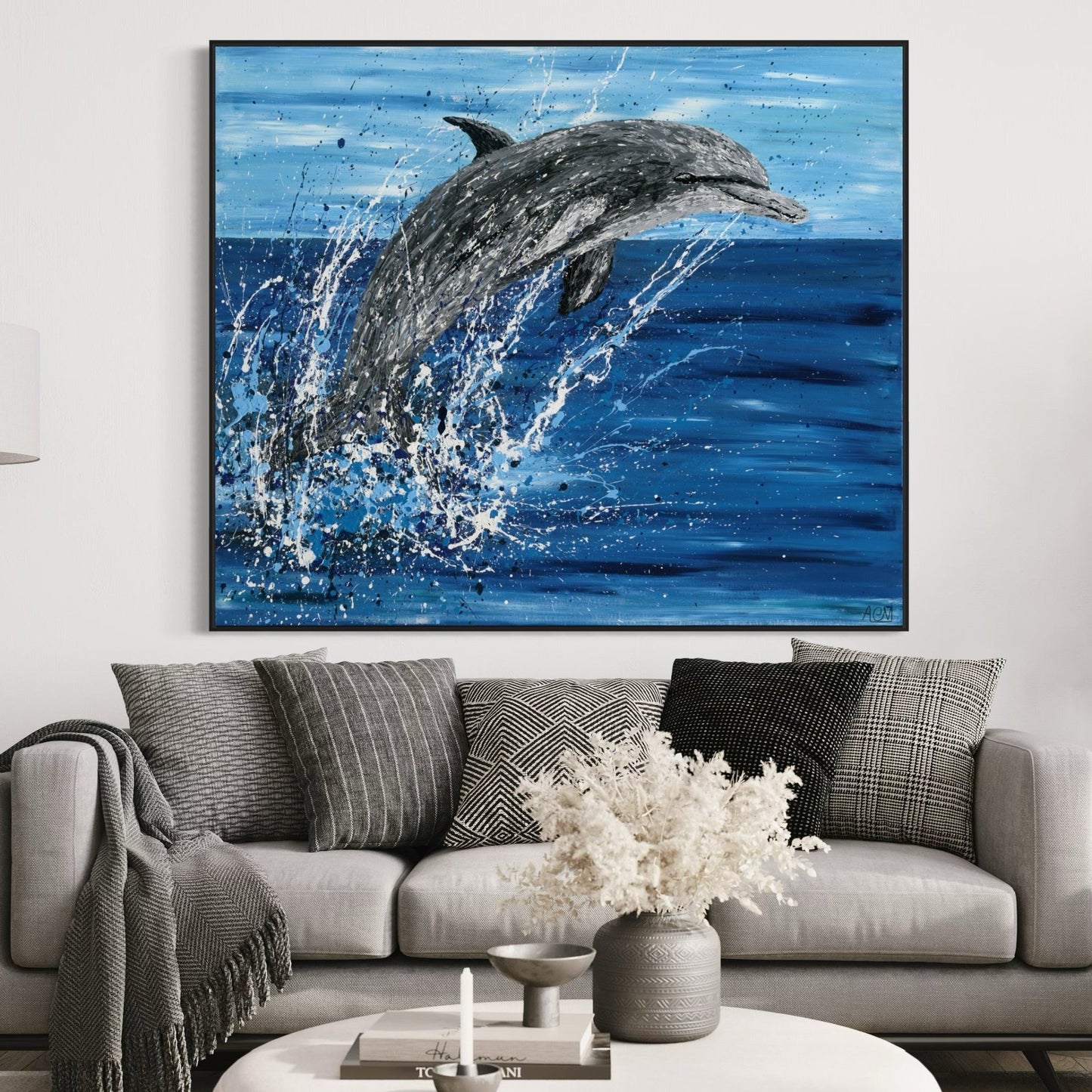 LIMITED EDITION PRINT - Dance Among The Waves - Canvas BY Albert Levi Art