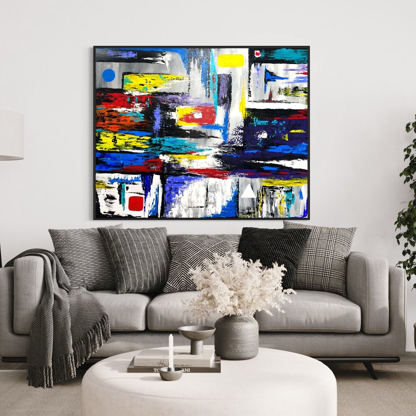 LIMITED EDITION PRINT - EXACT GEOMETRY - Canvas BY Albert Levi Art