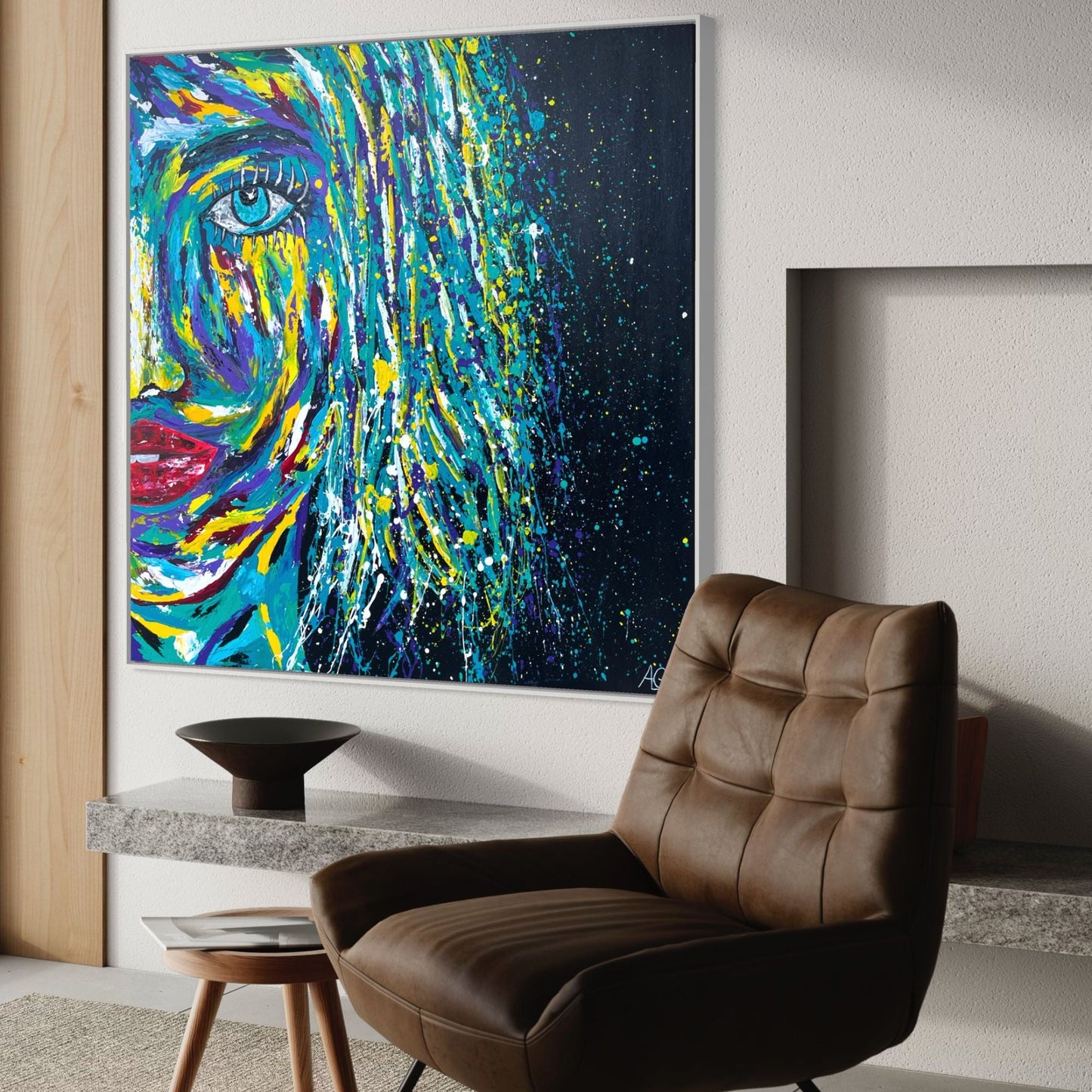 LIMITED EDITION PRINT - Hard life, good life - Canvas BY Albert Levi Art