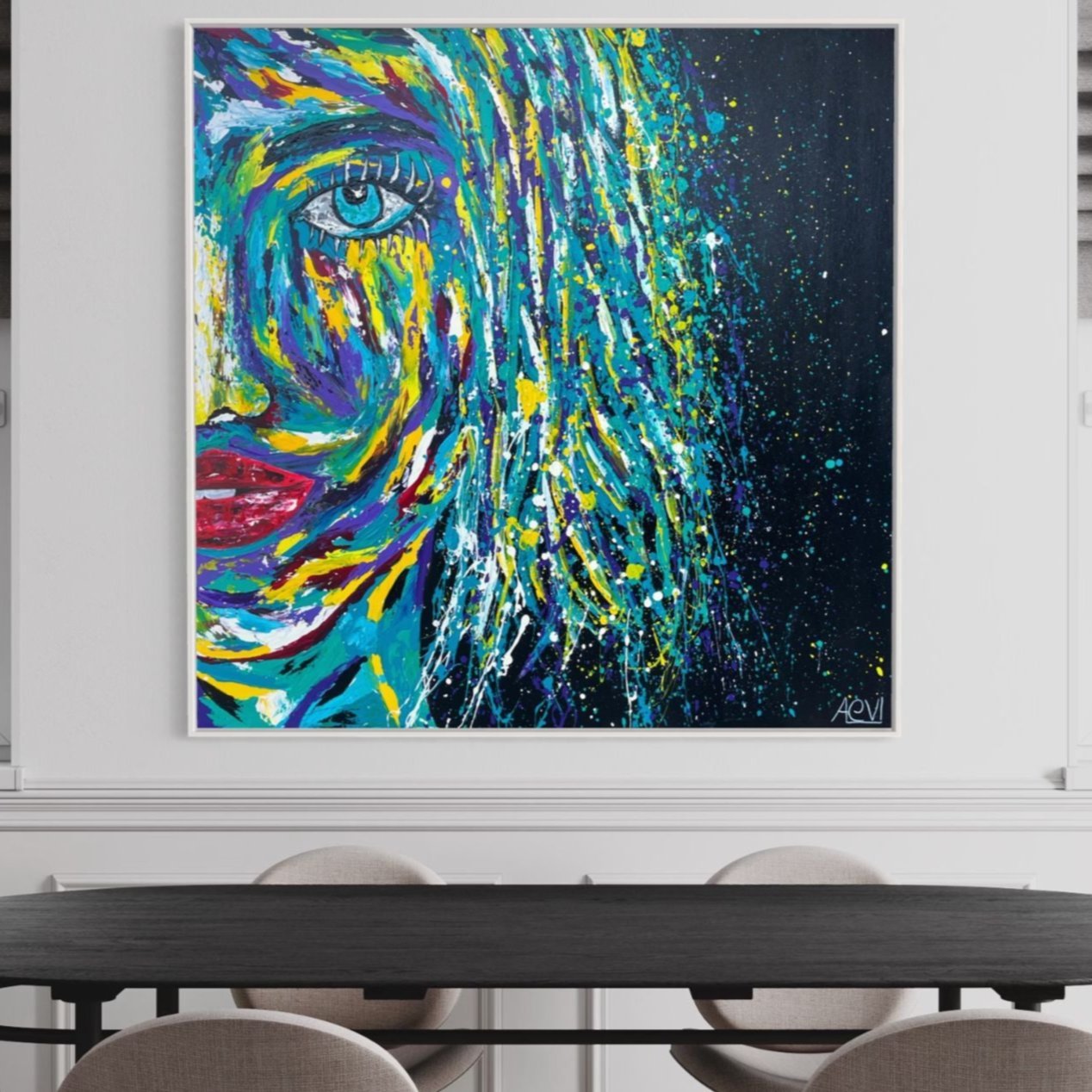 LIMITED EDITION PRINT - Hard life, good life - Canvas BY Albert Levi Art