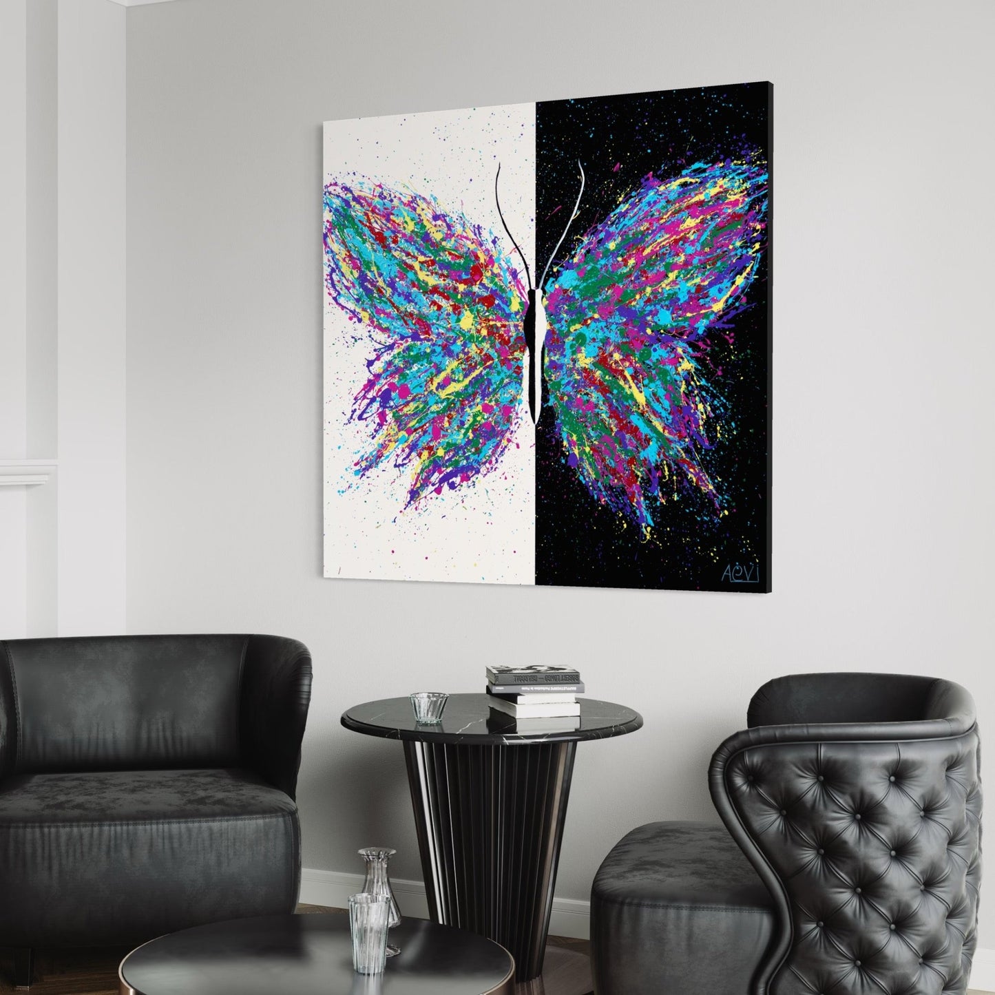 LIMITED EDITION PRINT - Harmony Wings - Canvas BY Albert Levi Art