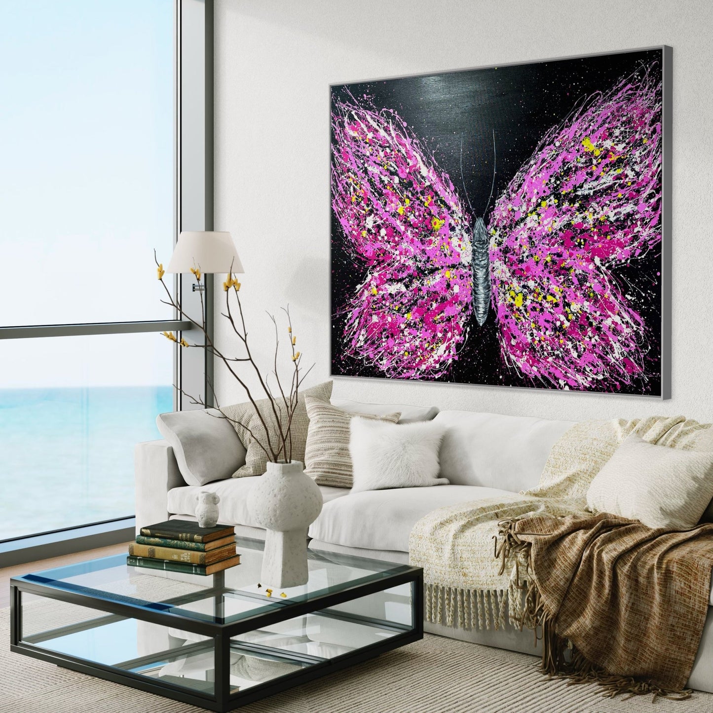 Limited Edition Print - Pink Dream - Canvas BY Albert Levi Art
