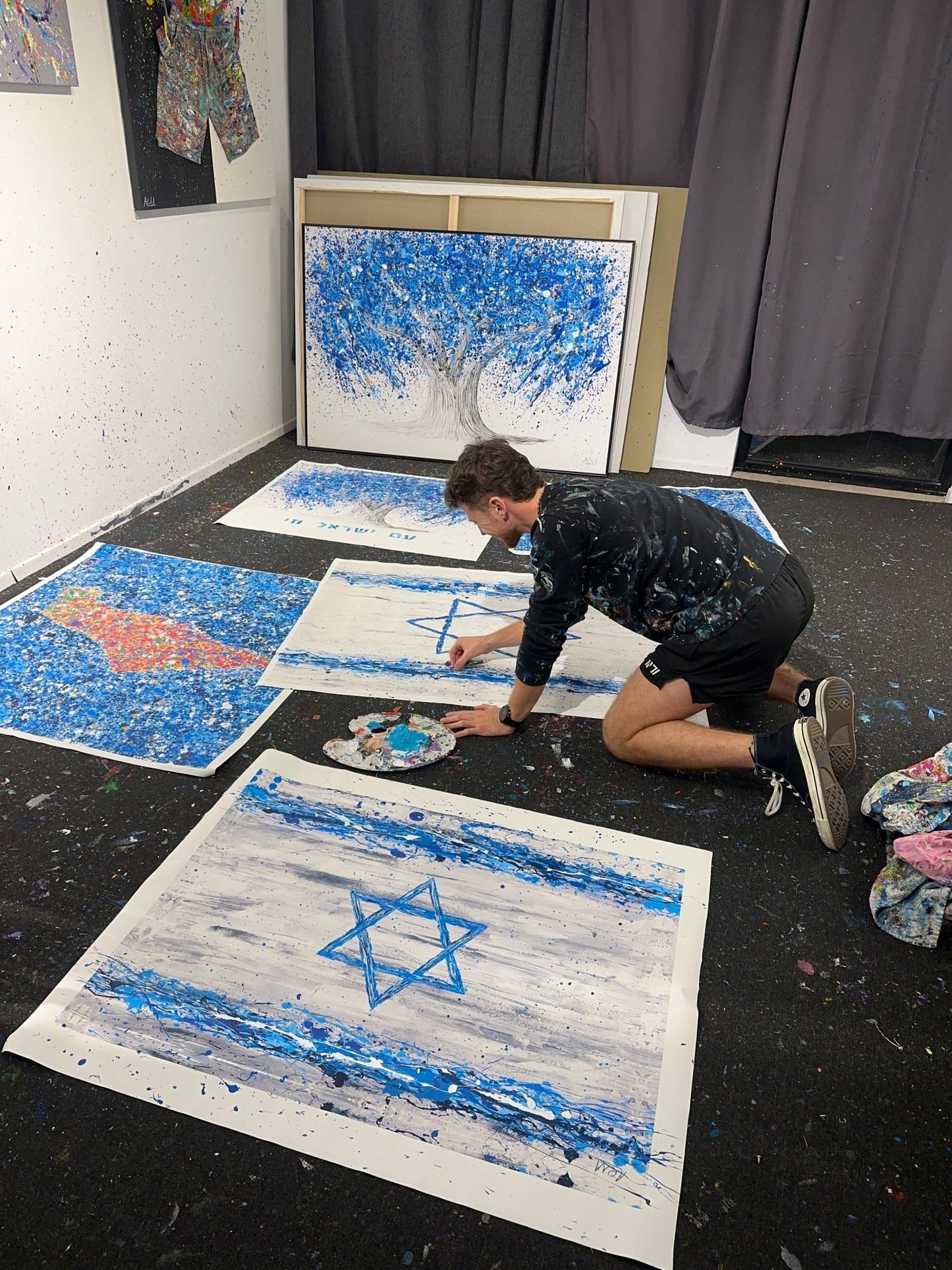 Limited Edition Print - Proud Of Us - Canvas BY Albert Levi Art
