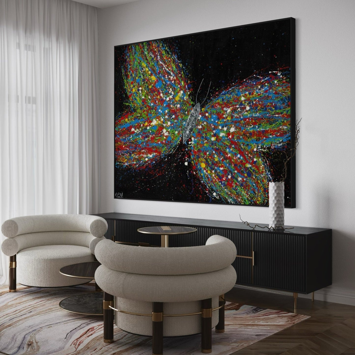 Limited Edition Print - The Magic Of Color - Canvas BY Albert Levi Art