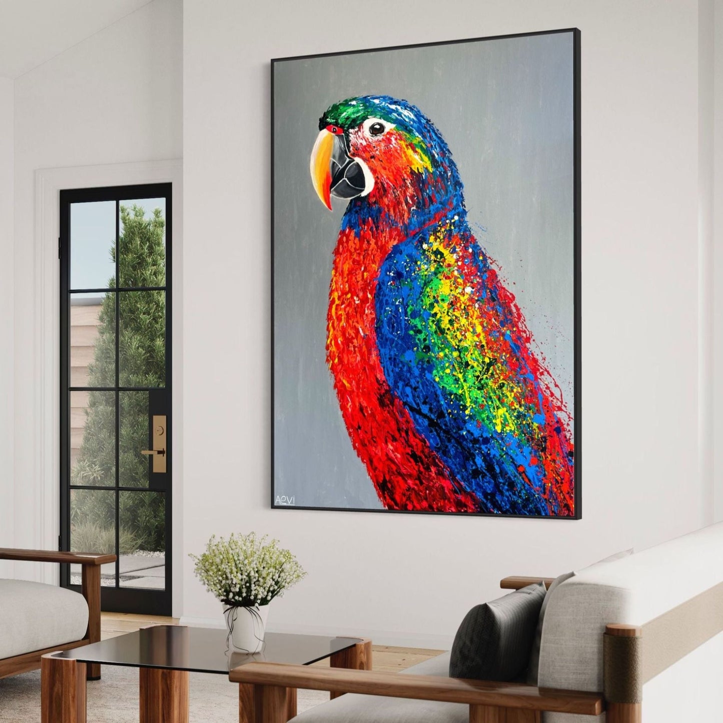 LIMITED EDITION PRINT - Tropical Color - Canvas BY Albert Levi Art