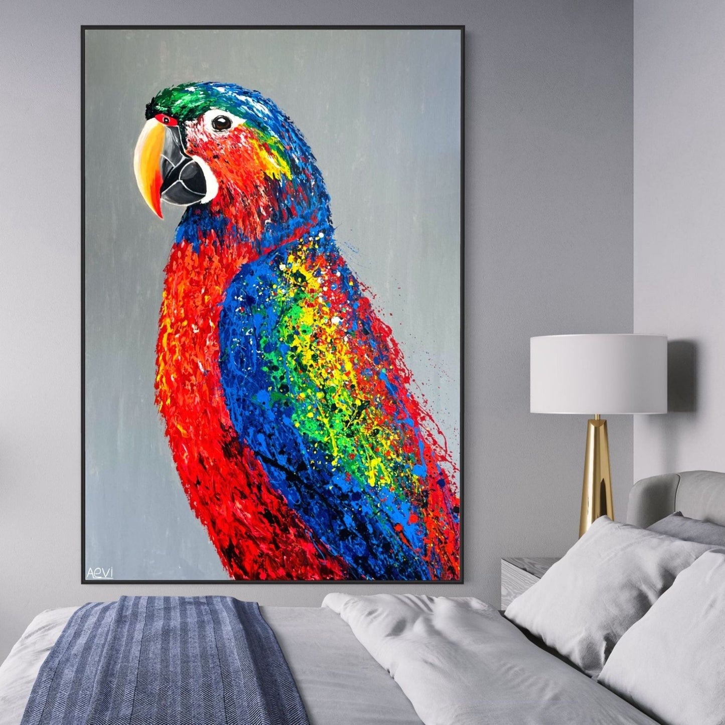 LIMITED EDITION PRINT - Tropical Color - Canvas BY Albert Levi Art