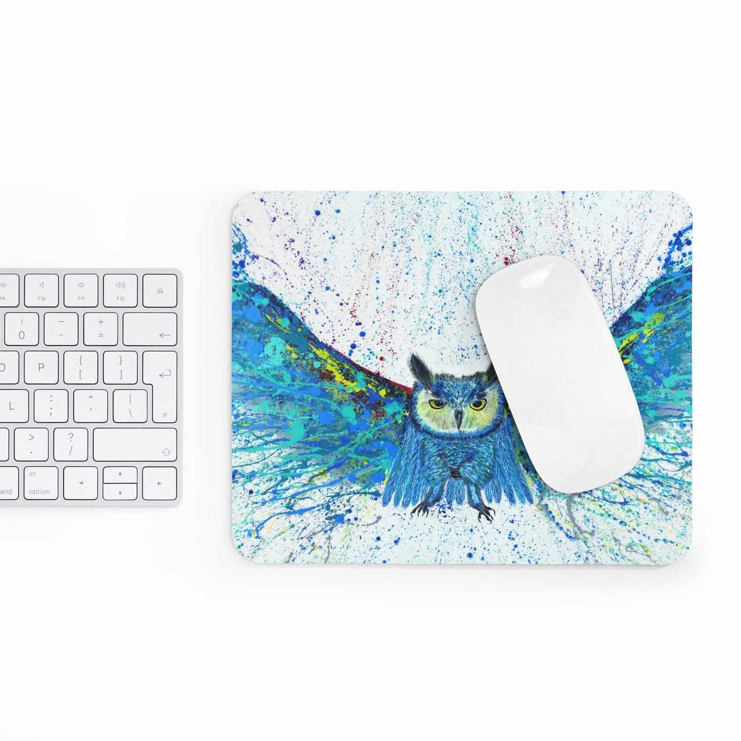 MOUSE PAD - POWER IN AVIATION - Home Decor BY Albert Levi Art