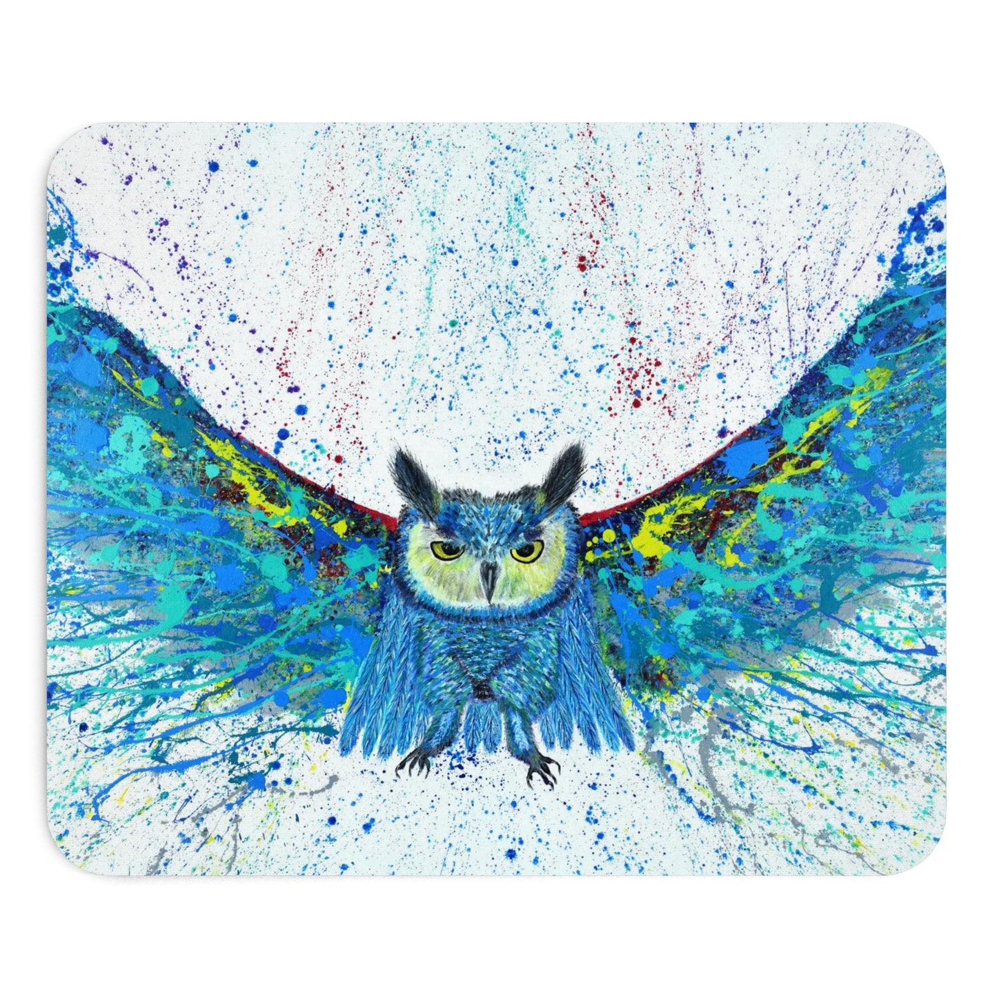 MOUSE PAD - POWER IN AVIATION - Home Decor BY Albert Levi Art