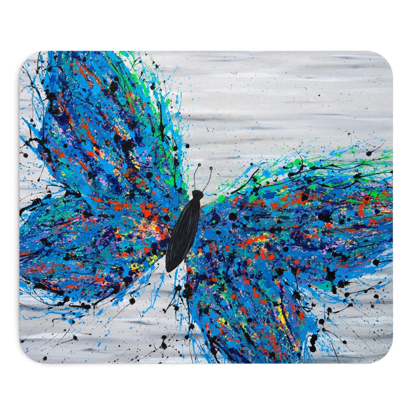 MOUSE PAD - WILD BUTTERFLY - Home Decor BY Albert Levi Art