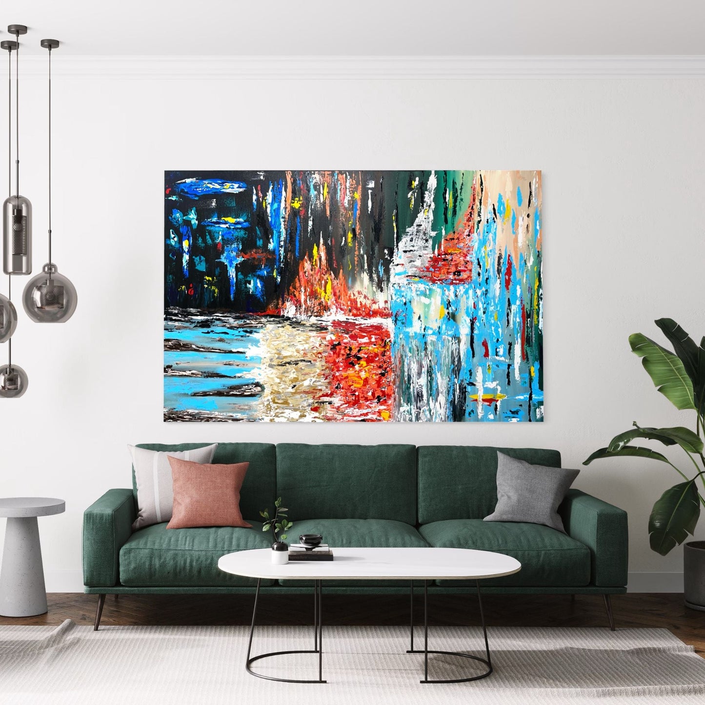 ORIGINAL ARTWORK - CONNECTIONS - BY Albert Levi Art