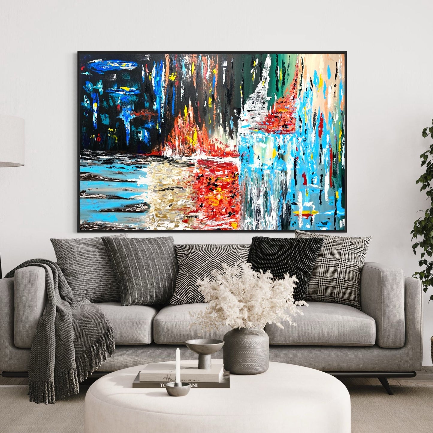 ORIGINAL ARTWORK - CONNECTIONS - BY Albert Levi Art