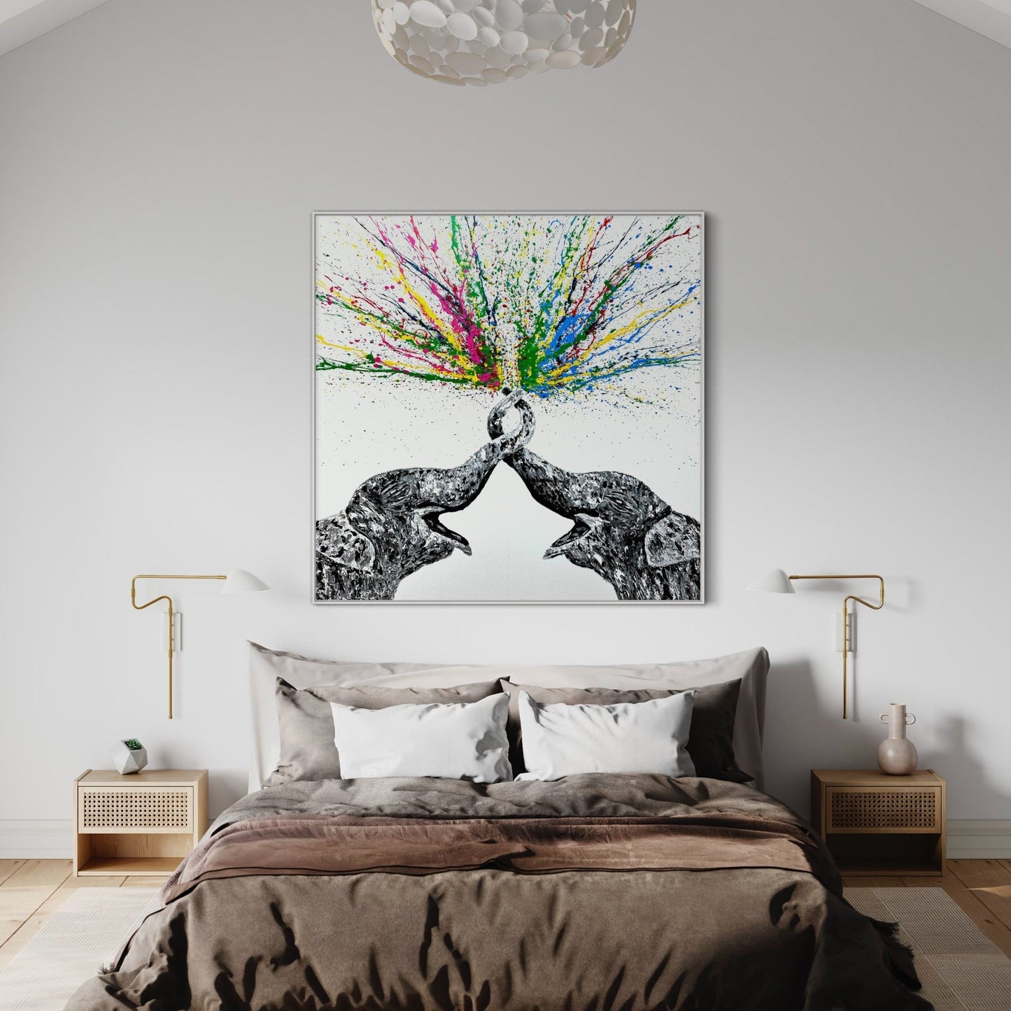 ORIGINAL ARTWORK - EVERLASTIG LOVE - BY Albert Levi Art
