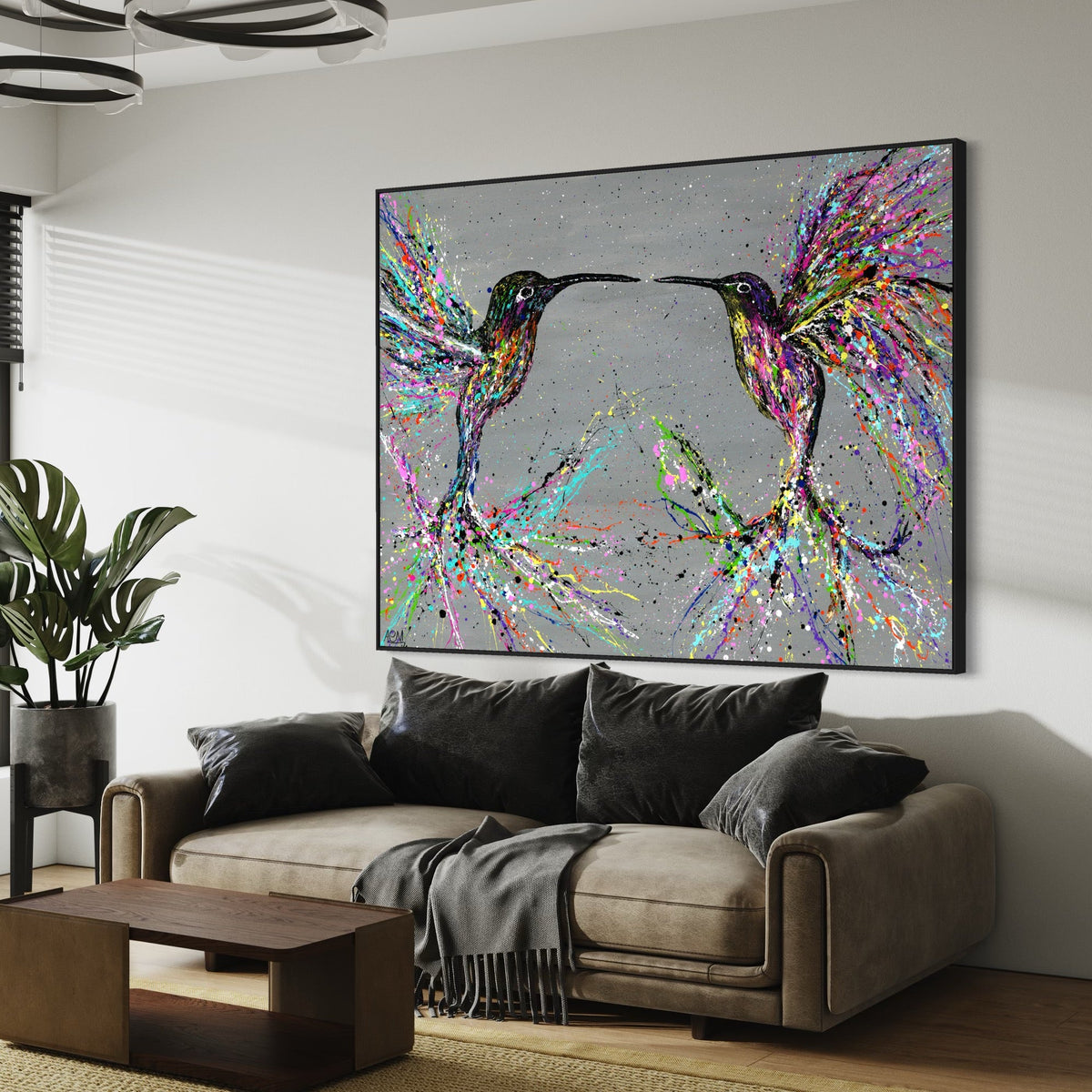 ORIGINAL ARTWORK - FREEDOM - BY Albert Levi Art