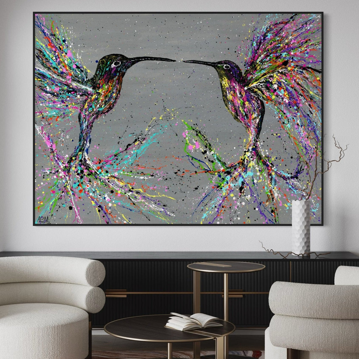 ORIGINAL ARTWORK - FREEDOM - BY Albert Levi Art
