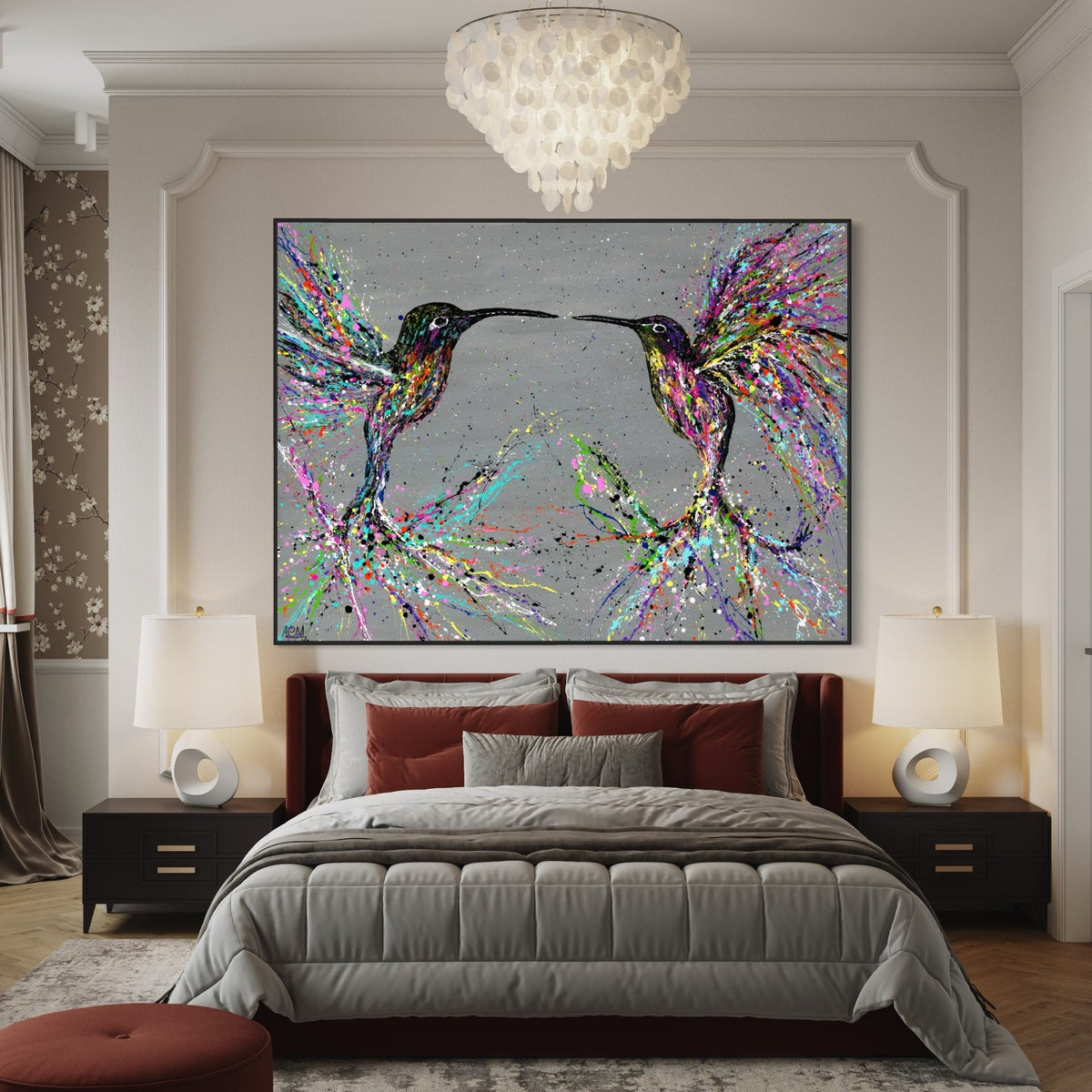 ORIGINAL ARTWORK - FREEDOM - BY Albert Levi Art
