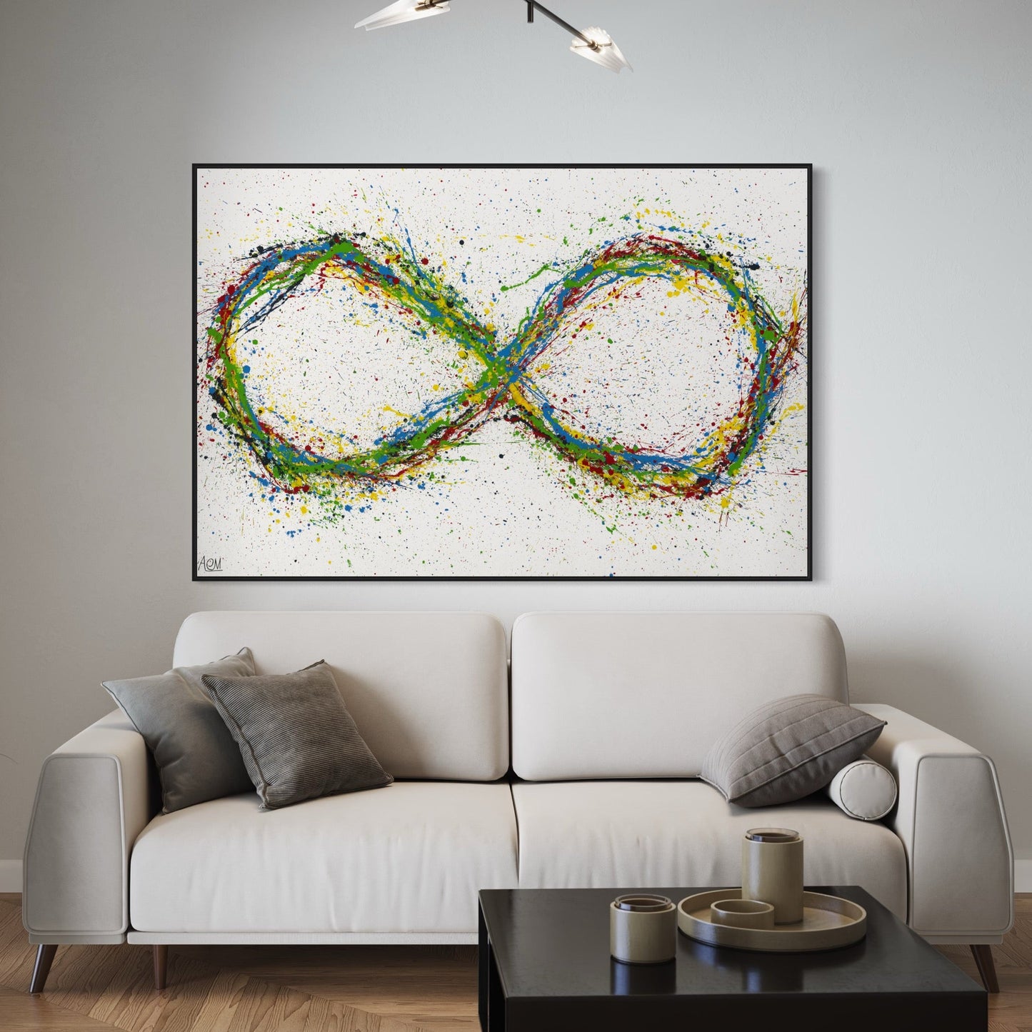 ORIGINAL ARTWORK - Infinity - BY Albert Levi Art