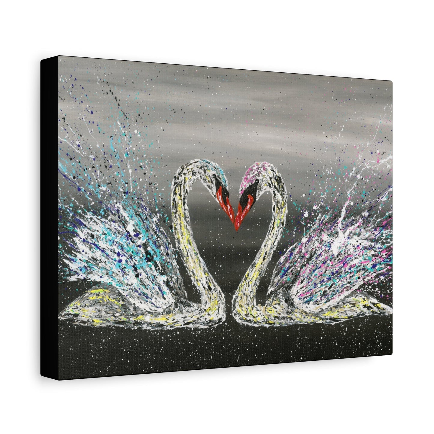 ORIGINAL ARTWORK - LOVE - Canvas BY Albert Levi Art