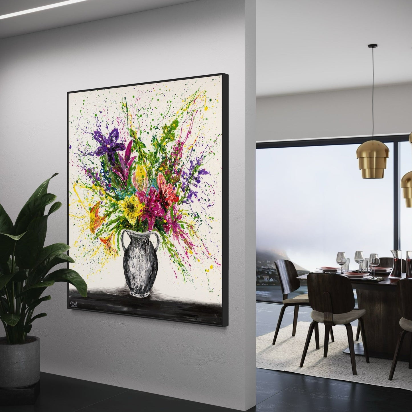 ORIGINAL ARTWORK - My Bouquet - BY Albert Levi Art