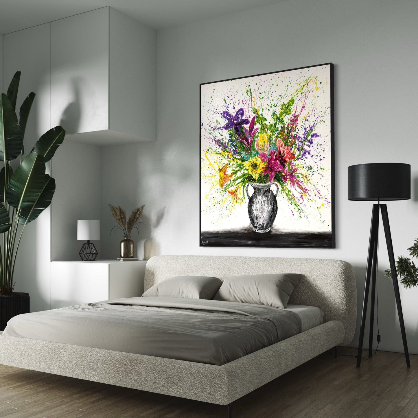 ORIGINAL ARTWORK - My Bouquet - BY Albert Levi Art