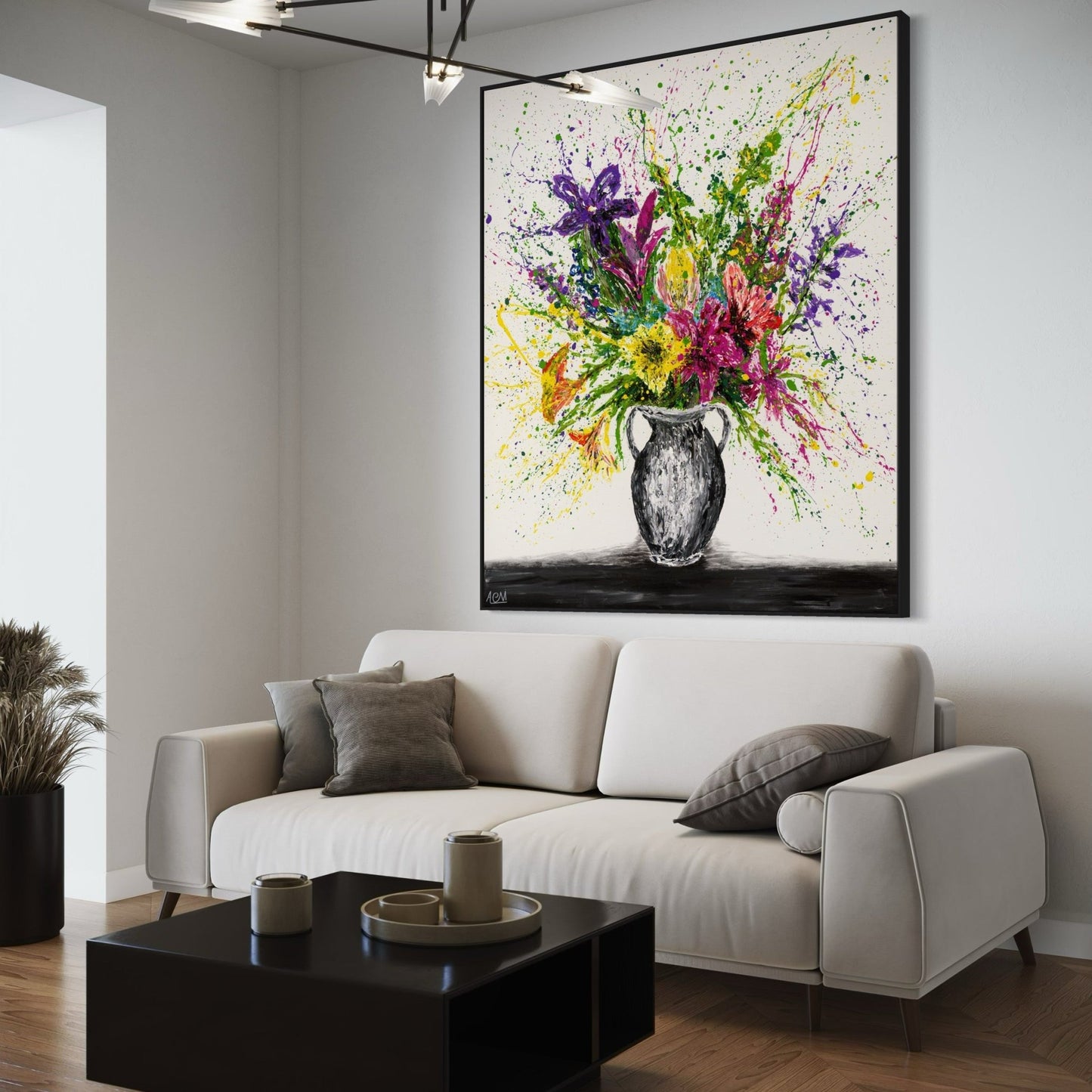 ORIGINAL ARTWORK - My Bouquet - BY Albert Levi Art