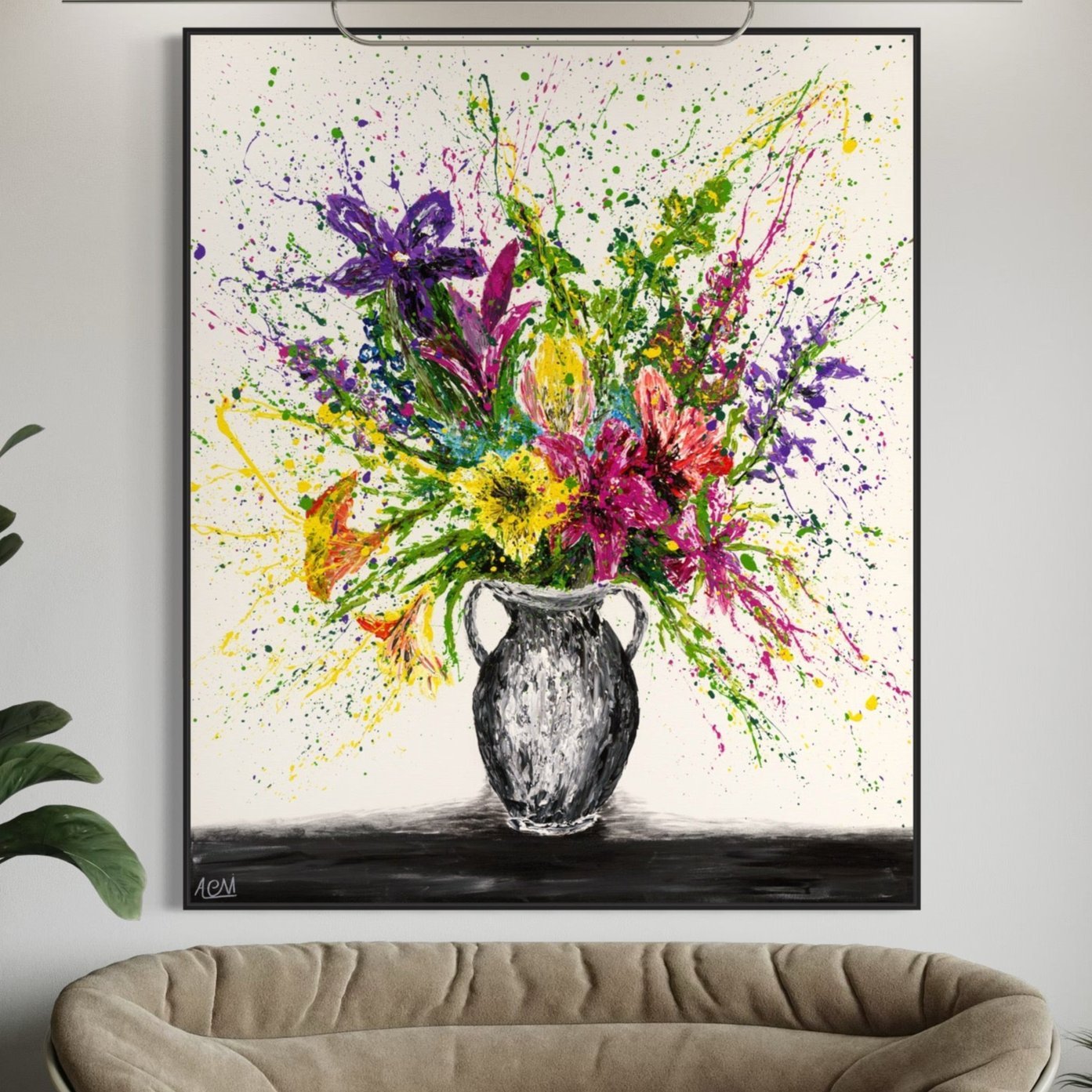 ORIGINAL ARTWORK - My Bouquet - BY Albert Levi Art