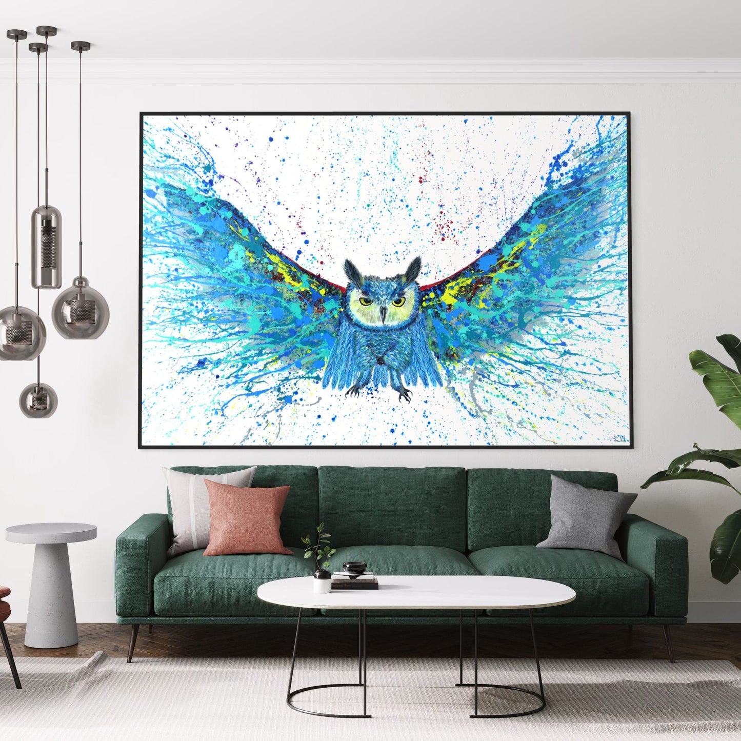 ORIGINAL ARTWORK - POWER IN AVIATION - BY Albert Levi Art