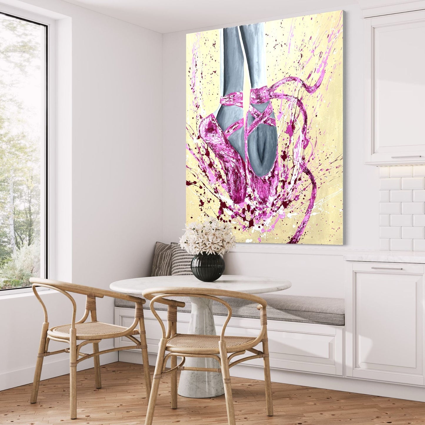 ORIGINAL ARTWORK - Powerful Dance - BY Albert Levi Art