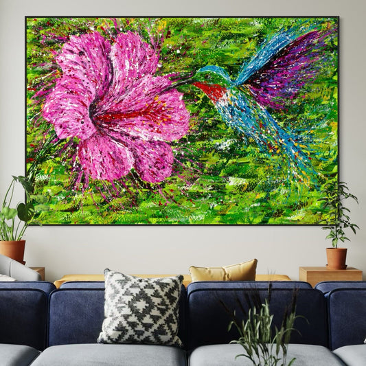 Colorful : "ORIGINAL ARTWORK - Soft Flight" by Albert Levi Art