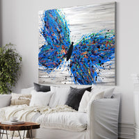 ORIGINAL ARTWORK - WILD BUTTERFLY - BY Albert Levi Art