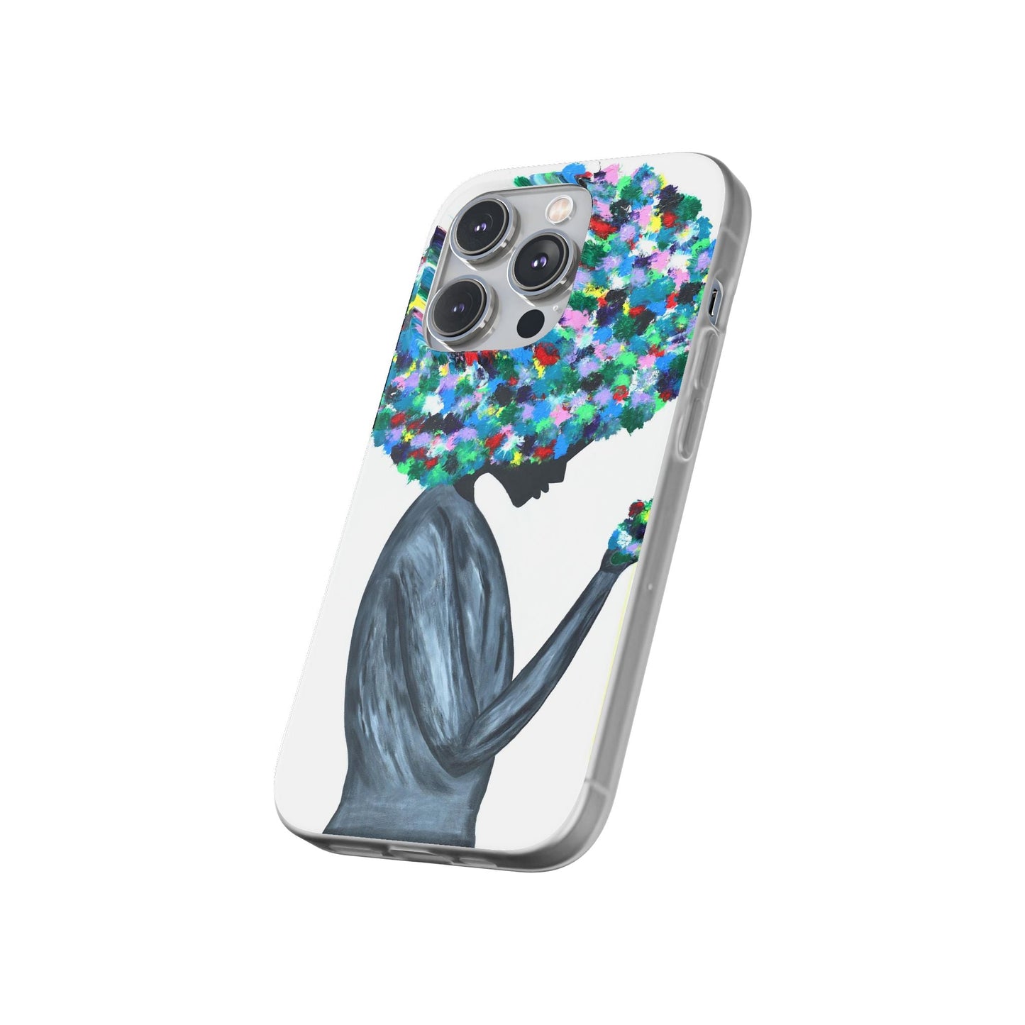 Phone Case - Flowers In The Hair - Phone Case BY Albert Levi Art