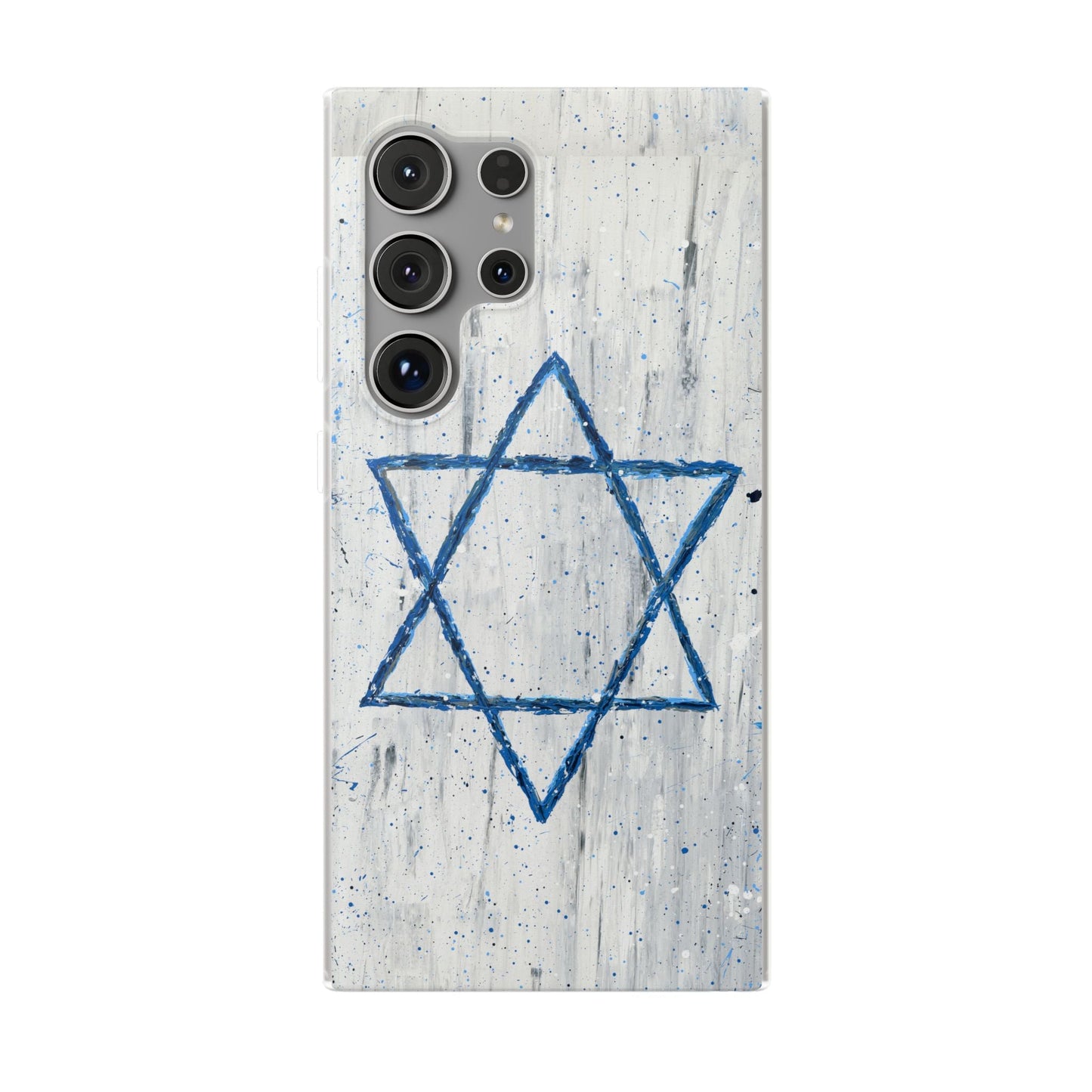 Colorful Phone Case: "Phone Case - Magen David" by Albert Levi Art
