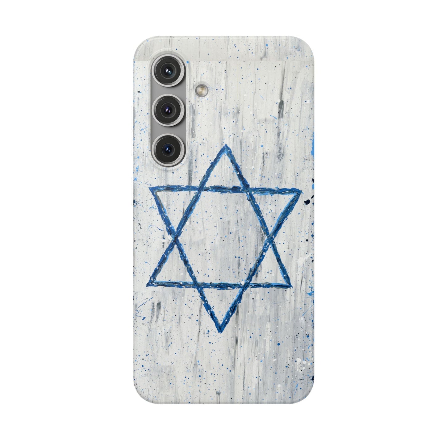 Colorful Phone Case: "Phone Case - Magen David" by Albert Levi Art