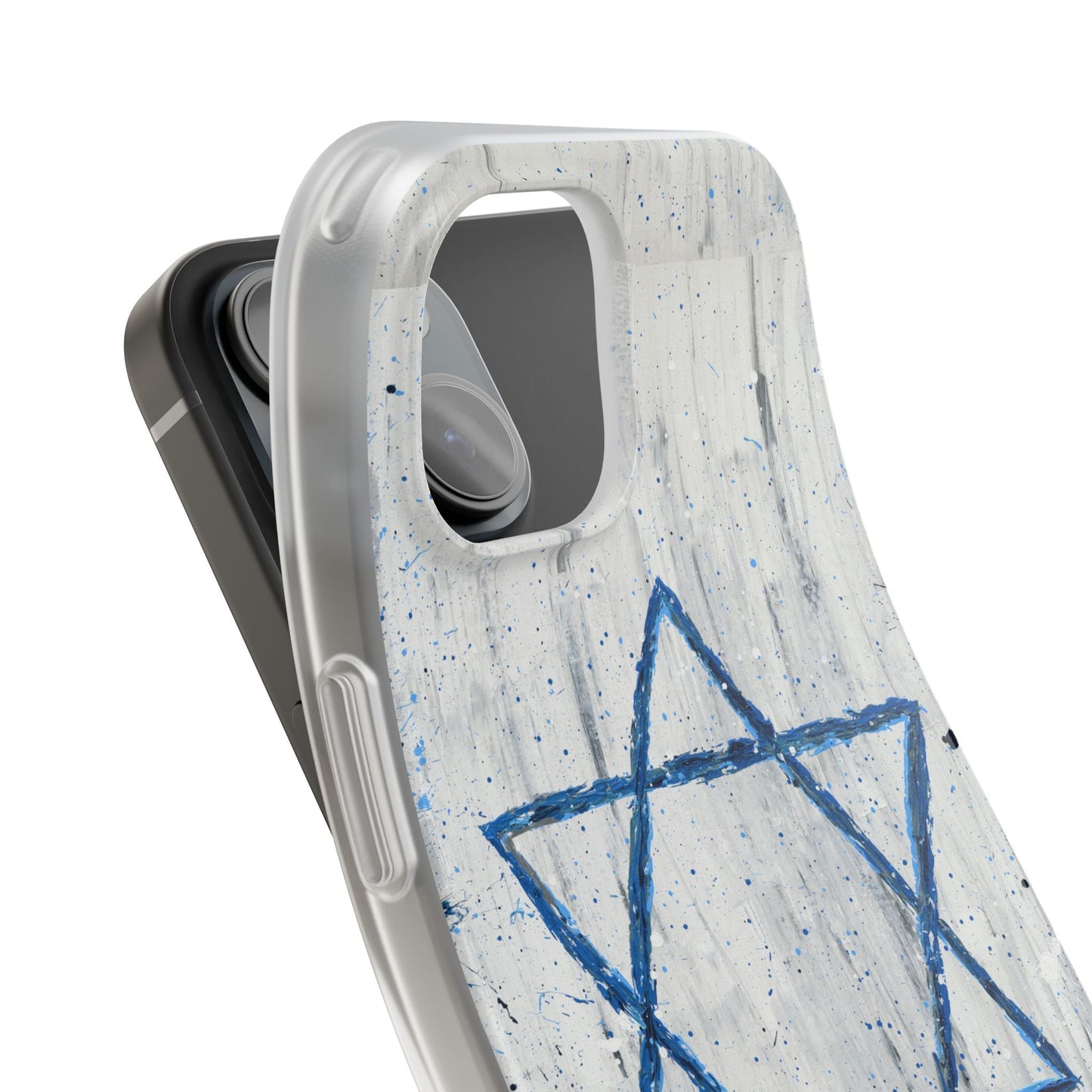 Colorful Phone Case: "Phone Case - Magen David" by Albert Levi Art